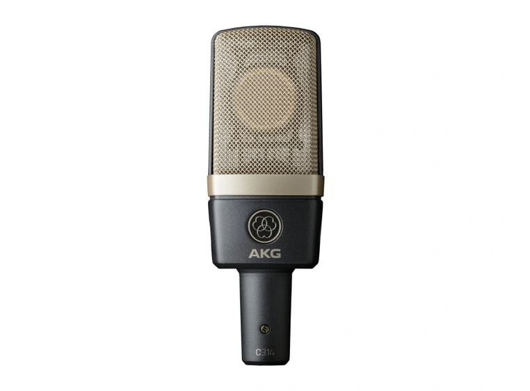 AKG C314 kondensatormikrofon med fire karakteristikker 